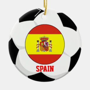 Wereldkampioenschappen voetbal 2010 in Spanje Keramisch Ornament