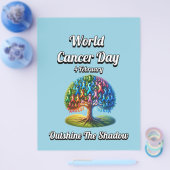 Wereldkankerdag. 4 februari flyer (Enkel)