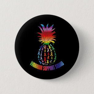 Wereldkankerdag Ondersteuning Squad Cancer Survivo Ronde Button 5,7 Cm