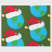 Wereldkerstfeest Cadeaupapier (Vlak)