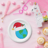 Wereldkerstfeest Papieren Bordje (Feest)