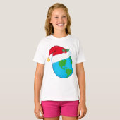 Wereldkerstfeest T-shirt (Voorkant volledig)