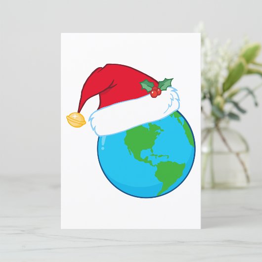 Wereldkerstmis Kaart