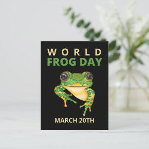 Wereldkikkerdag Briefkaart