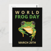 Wereldkikkerdag Briefkaart (Voorkant / Achterkant)