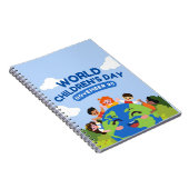 Wereldkinderendag | 20 november notitieboek (Rechterzijde)