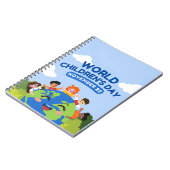 Wereldkinderendag | 20 november notitieboek (Linkerzijde)