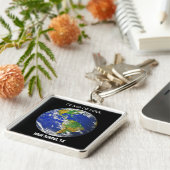 Wereldklasse Afstuderen reünie-Sleutelhanger Sleutelhanger (Zijkant)