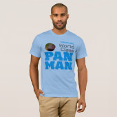 Wereldklasse Pan Man op BLAUW T-shirt (Voorkant volledig)