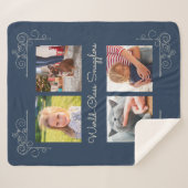 Wereldklasse smokkelaars aangepaste foto sherpa deken (Voorkant (horizontaal))