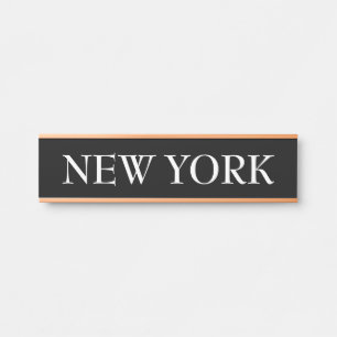 Wereldklok Tijdszones Deurbordje