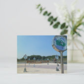 Wereldklokken, Korea Briefkaart (Staand voorkant)