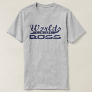 Wereldkoelste baas t-shirt
