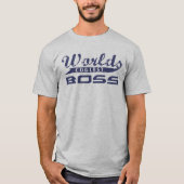 Wereldkoelste baas t-shirt (Voorkant)