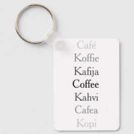 Wereldkoffie Sleutelhanger