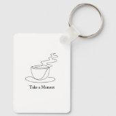 Wereldkoffie Sleutelhanger (Achterkant)