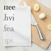 Wereldkoffie Theedoek (Quarter Fold)