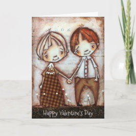 Wereldkutste paar - Valentijn Feestdagen Kaart