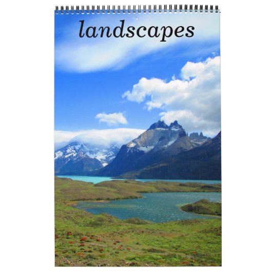 wereldlandschapsfotografie kalender (Hoes)