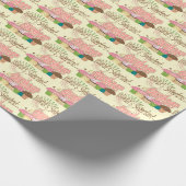 Wereldliefste dochter Cupcake Gift Cadeaupapier (Hoek)