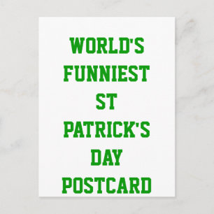 Wereldliefste St Patrick's day Briefkaart