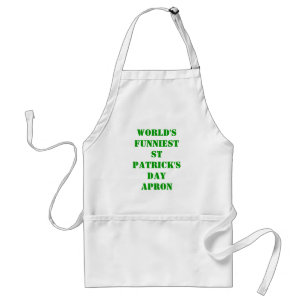 Wereldliefste St Patrick's day Standaard Schort
