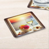 Wereldlocatie Onderzetters / Ionisch Zee 01 (Schuin)