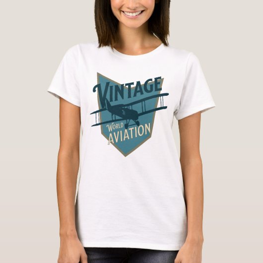  Wereldluchtvaartbadge T-shirt (Voorkant)