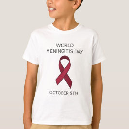 Wereldmeningitis Dag - 5 oktober T-shirt