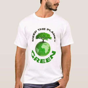WERELDMILIEUDAG 2023/HOUD DE PLANEET GROEN T-SHIRT