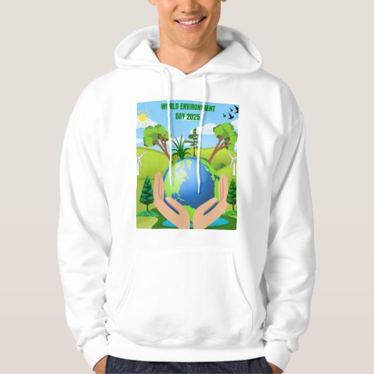 Wereldmilieudag 2025 hoodie (Voorkant)