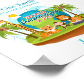 Wereldmilieudag aangepaste tekst Oerwouden Poster (Hoek)