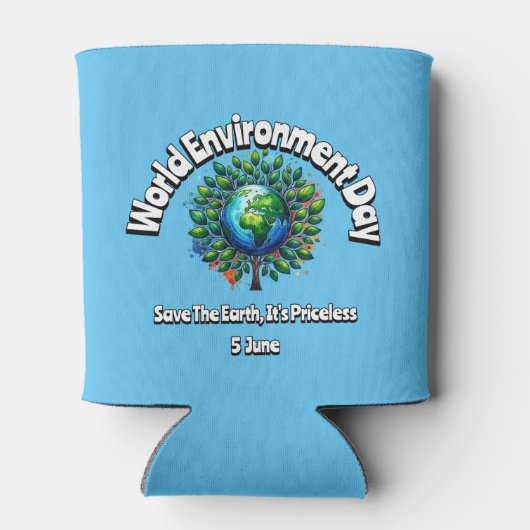 Wereldmilieudag Blikjeskoeler (Achterkant)