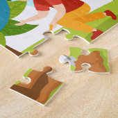 Wereldmilieudag Boomplanting Legpuzzel (Zijkant)
