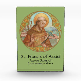 Wereldmilieudag en Sint-Francis van Assisi Fotoblokken