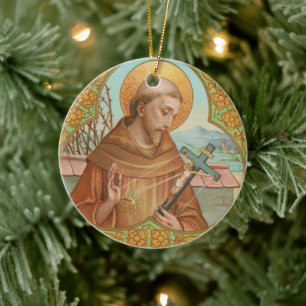 Wereldmilieudag en Sint-Francis van Assisi Keramisch Ornament