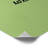 Wereldmilieudag en Sint-Francis van Assisi Poster (Hoek)