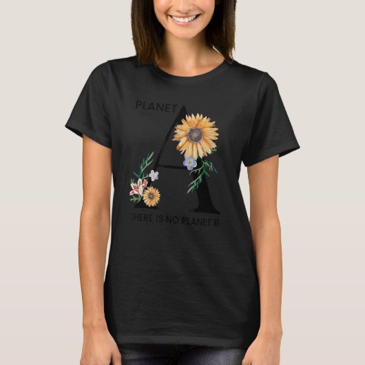 Wereldmilieudag nr. Planet B T-shirt (Voorkant)