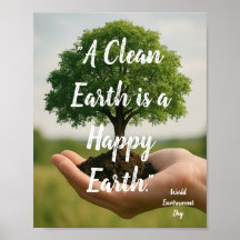 Wereldmilieudag Poster