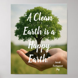 Wereldmilieudag Poster