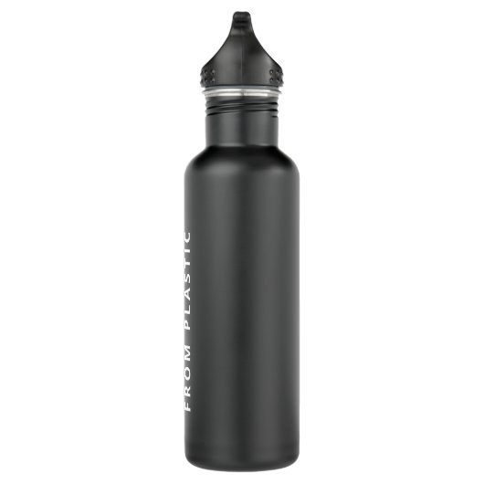 WERELDMILIEUDAG VRIJ VAN PLASTIC WATERFLES  (Rechts)