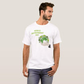 Wereldmilieudag Werkt samen om te beschermen T-shirt (Voorkant volledig)