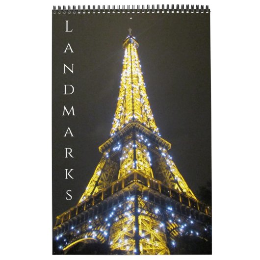 wereldmonumenten 2026 kalender (Hoes)