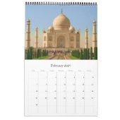 wereldmonumenten 2026 kalender (Feb 2027)