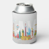 Wereldmonumenten, Travel Concept Design. Blikjeskoeler (Blikje Achterkant)