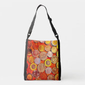 Wereldmunten Crossbody Tas (Achterkant)