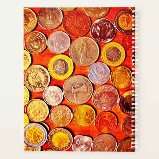 Wereldmunten Planner (Achterkant)