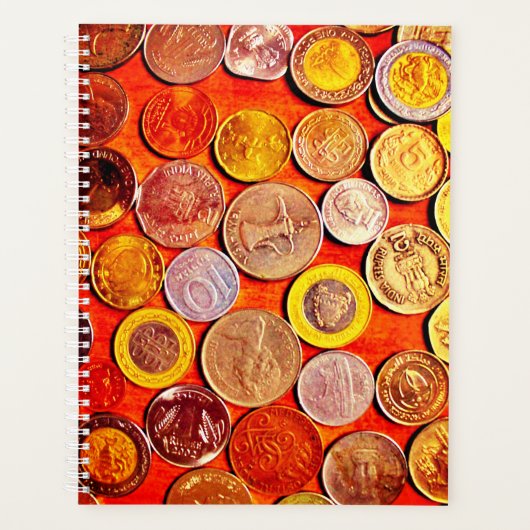 Wereldmunten Planner (Voorkant)