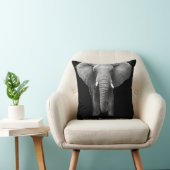 Wereldolifantendag: majestueus design kussen (Stoel)