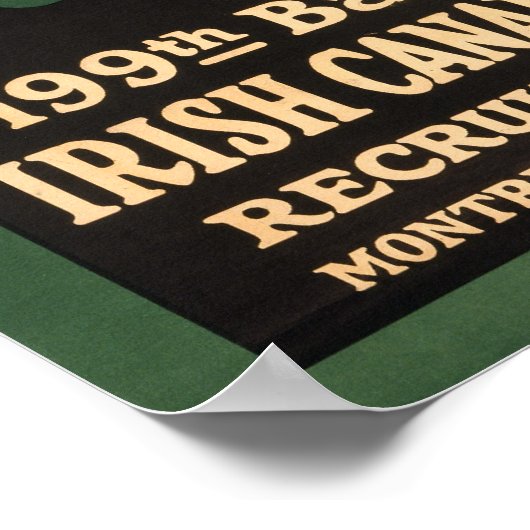 WERELDOORLOG 1 CANADIAN RECRUITING POSTER (Hoek)